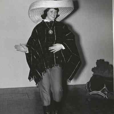 For the talent portion Mona will present a Mexican dance to "Mexican Hop." Mona is the daughter of Mr. & Mrs. Bud Colby