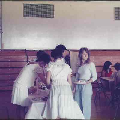 A color photograph of some of the people.