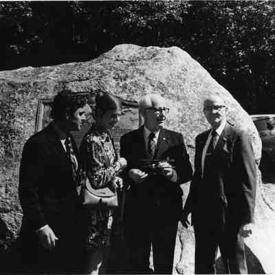 Four Dignitaries, 50th Anniversary of "Round the World Flyers", Mere Point