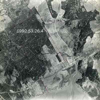 An aerial photo of 5/4/1953