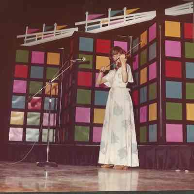 Contestant # 2 Beth Rancourt performing two numbers