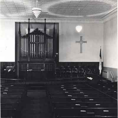 Organ at the United Methodist Church