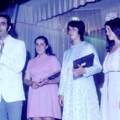 Gene Gagne, Barbara Theberge, Doris Bernier and Sharon Hinckley