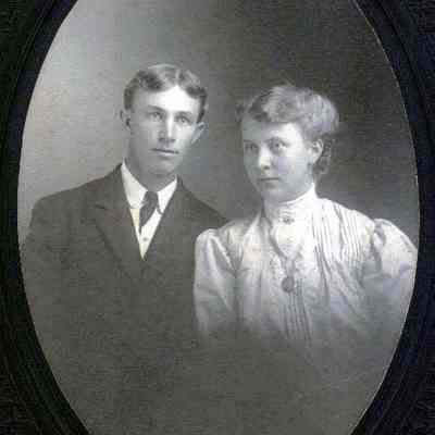 A photo of Sam McCartney and Eva Tibbetts.