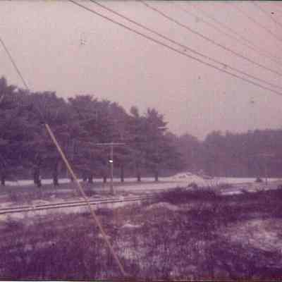 Railroad Tracks near the Pine Springs Water Company Building