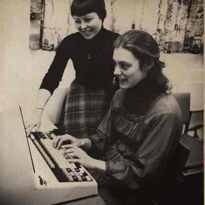 A photo view of Teresa Hineline. 1/11/1980.