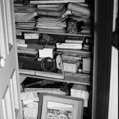 A photo view of a closet at PHS, 11 Lincoln Street, Brunswick.