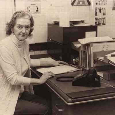 A photo view of Marrietta Jones. 1/11/1982.