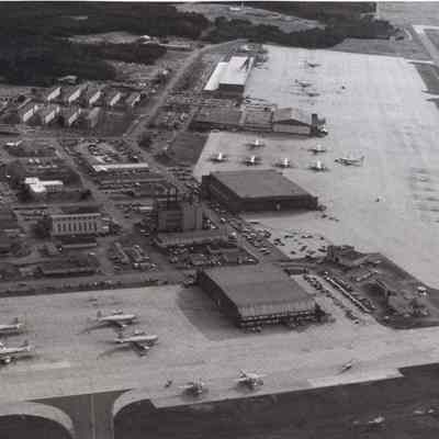 An aerial photo view of BNAS.1/10/1991.