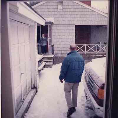 A photo view of Bruce and Annette Auslin. 1/21/1991.