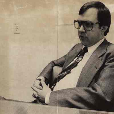 A photo view of Theo Vorster. 5/1/1980.