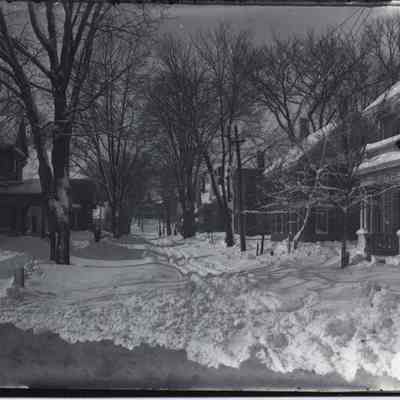 Lincoln St Looking West in Winter