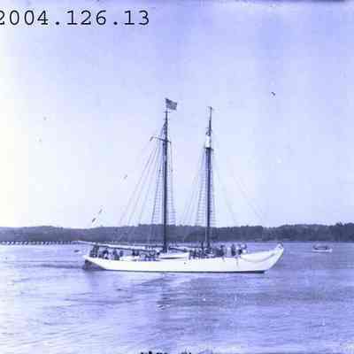 Photo of the Schooner, "Bowdoin."