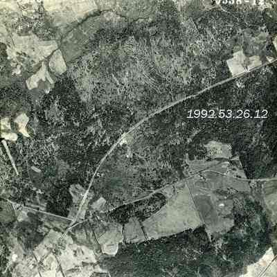 An aerial photo of 5/4/1953