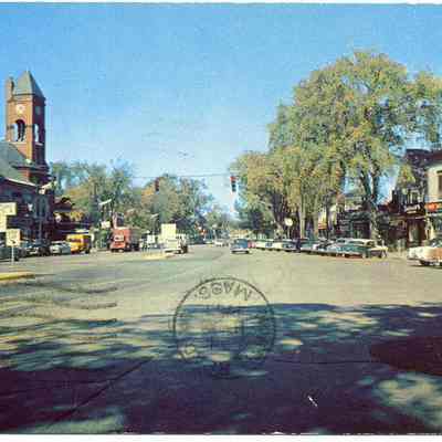 Maine Street postcard