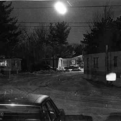 Linnhaven Park at night.