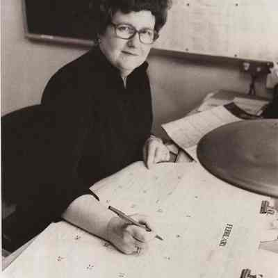 A photo view of Nancy Hoffman.