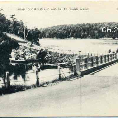 Road to Orr's and Bailey Island
