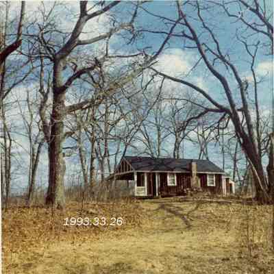 A photo of a cottage on Adams Road. 3/1973.