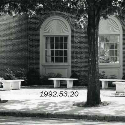 A photo of First National Bank. c. 1970