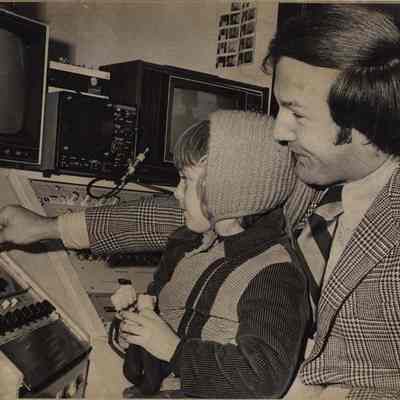 A photo view of Kenneth Thompson. 1/21/1975.