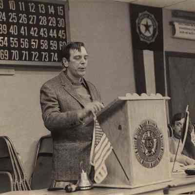 A photo view of Lawrence Horning. 3/7/1978.
