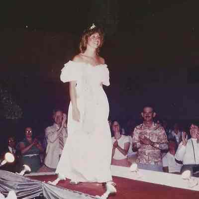 A color photograph of Brunswick Teen Queen 1982-83 Karen Coombs.