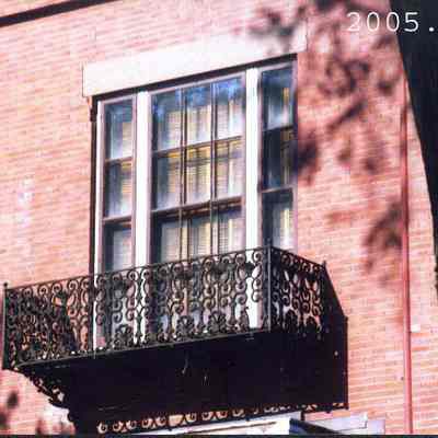 Balcony at 159 Park Row.