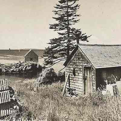 Fish Houses at Bailey Island