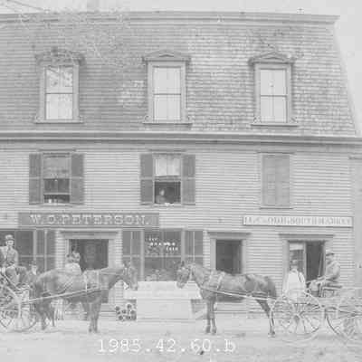 Stores on Maine Street, Brunswick