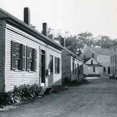 A photo of houses on Mill Street.