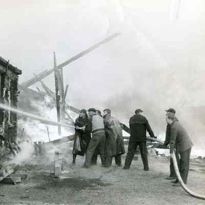 Fire on River Road
