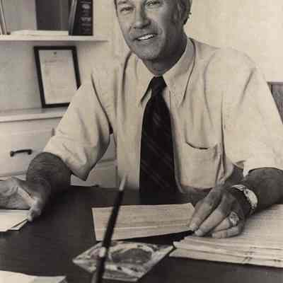 A photo view of David R. Johnson. 6/25/1982.