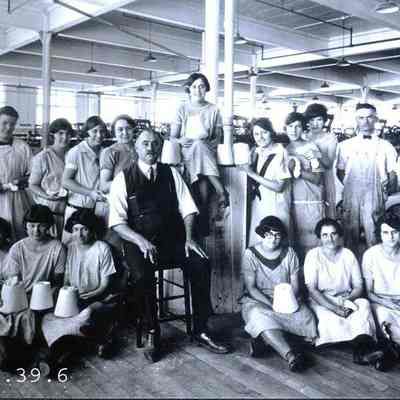 Cabot Mill Winding Room crew