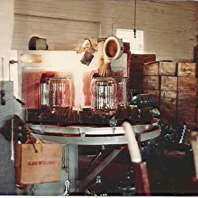 Bottling Equipment in the Pine Spring Water Company Bottling Plant
