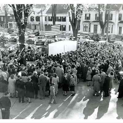 WW II Memorial Dedication