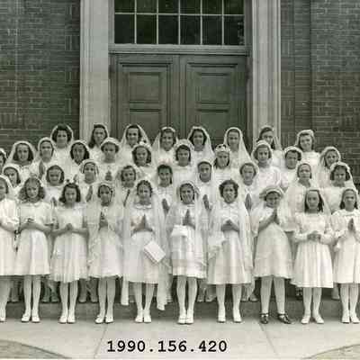 St. John's School First Communion Class