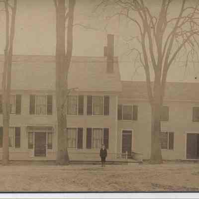 Postcard of House on Main St Topsham