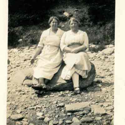 Ruth Martin and Grandmother Cutler