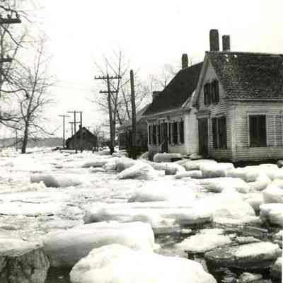 A photo of the ice from the 1936 flood.