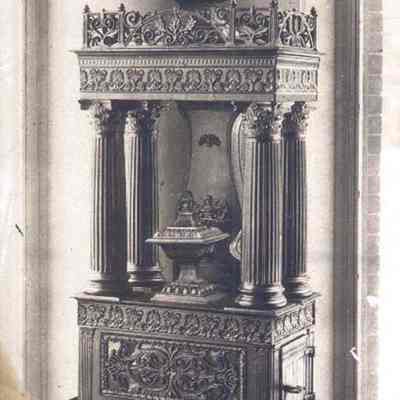 Stove in the Masonic Hall