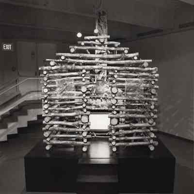 A photo view of a model made by Marjorie Moore.