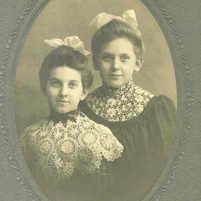 Miss Lill Pennell and unidentified girl