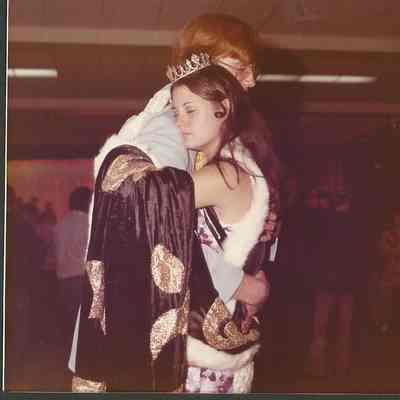 1973-74 Brunswick Teen Queen Althea Kinney and Scott Walker.