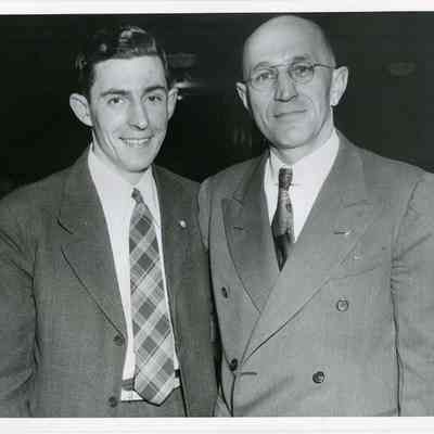 Two Men at Verney Mill