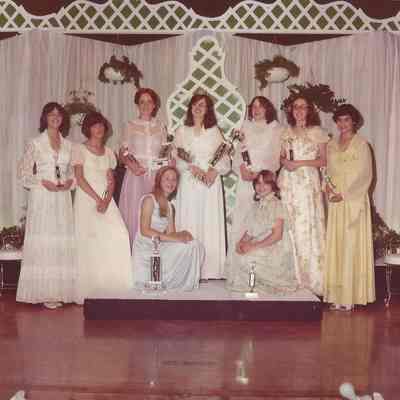 1979-80 Brunswick Teen Queen and her court