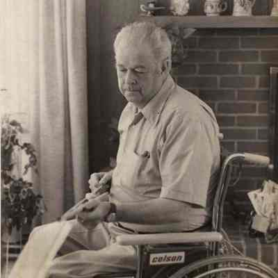 A photo view of Herbert A. Merrill Jr. 1/16/1976.