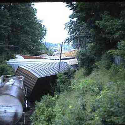 Train Wreck Debris