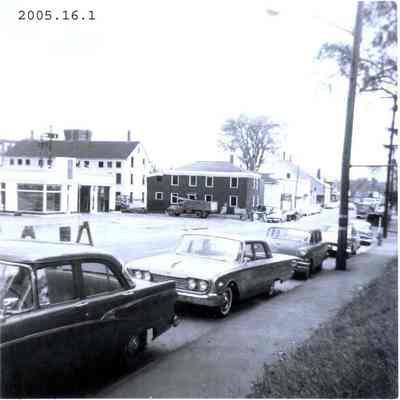 Maine Street Brunswick looking north.