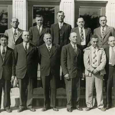 Union Officials at Verney Mill
